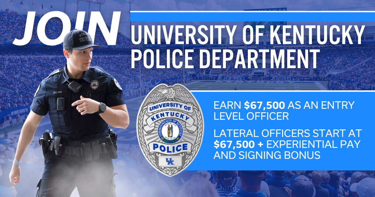 Join the University of Kentucky Police Department